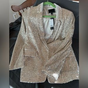 Banana Republic Sequin Blazer size 8 NWT